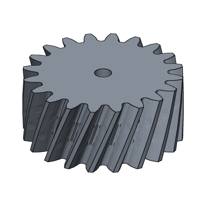 Helical Gear Generator