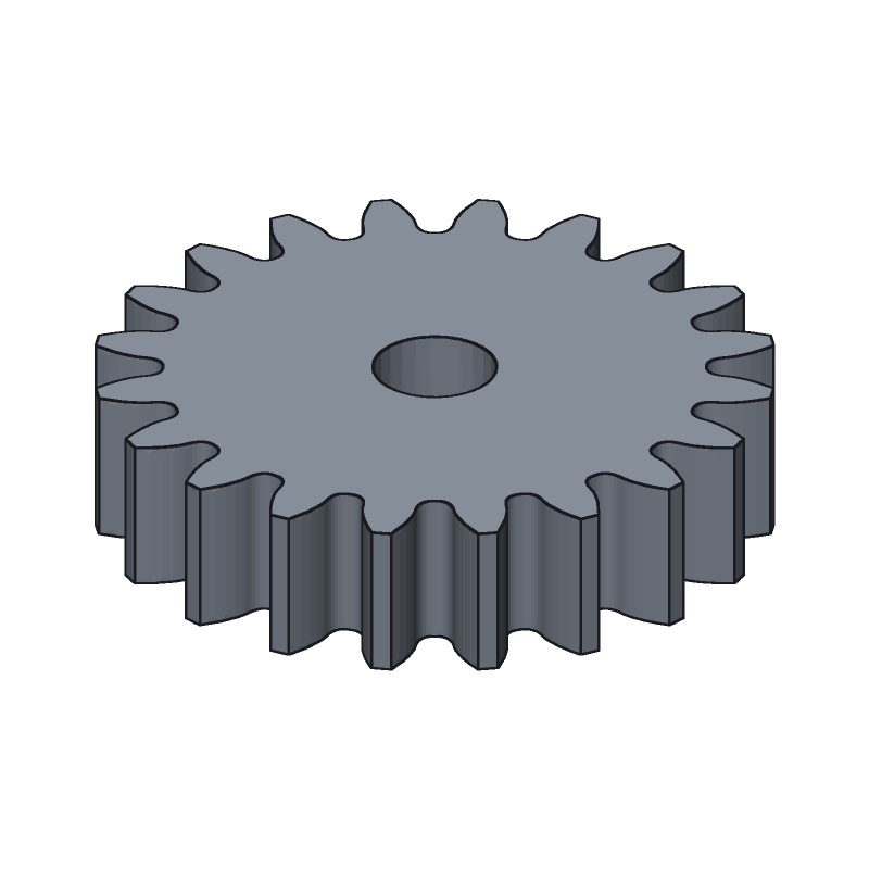 Spur Gear Generator