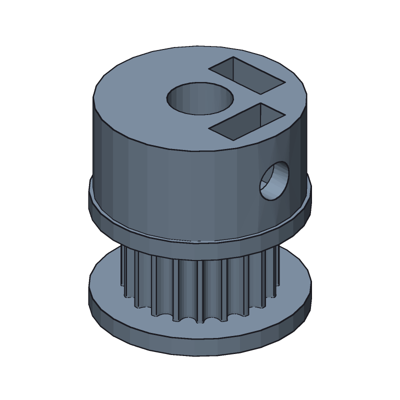 GT2 Pulley Generator